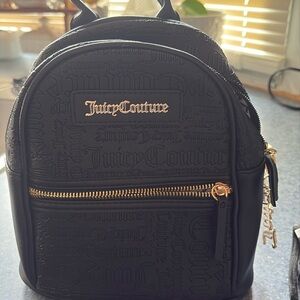 Juicy couture mini back pack 8x8 new never carried